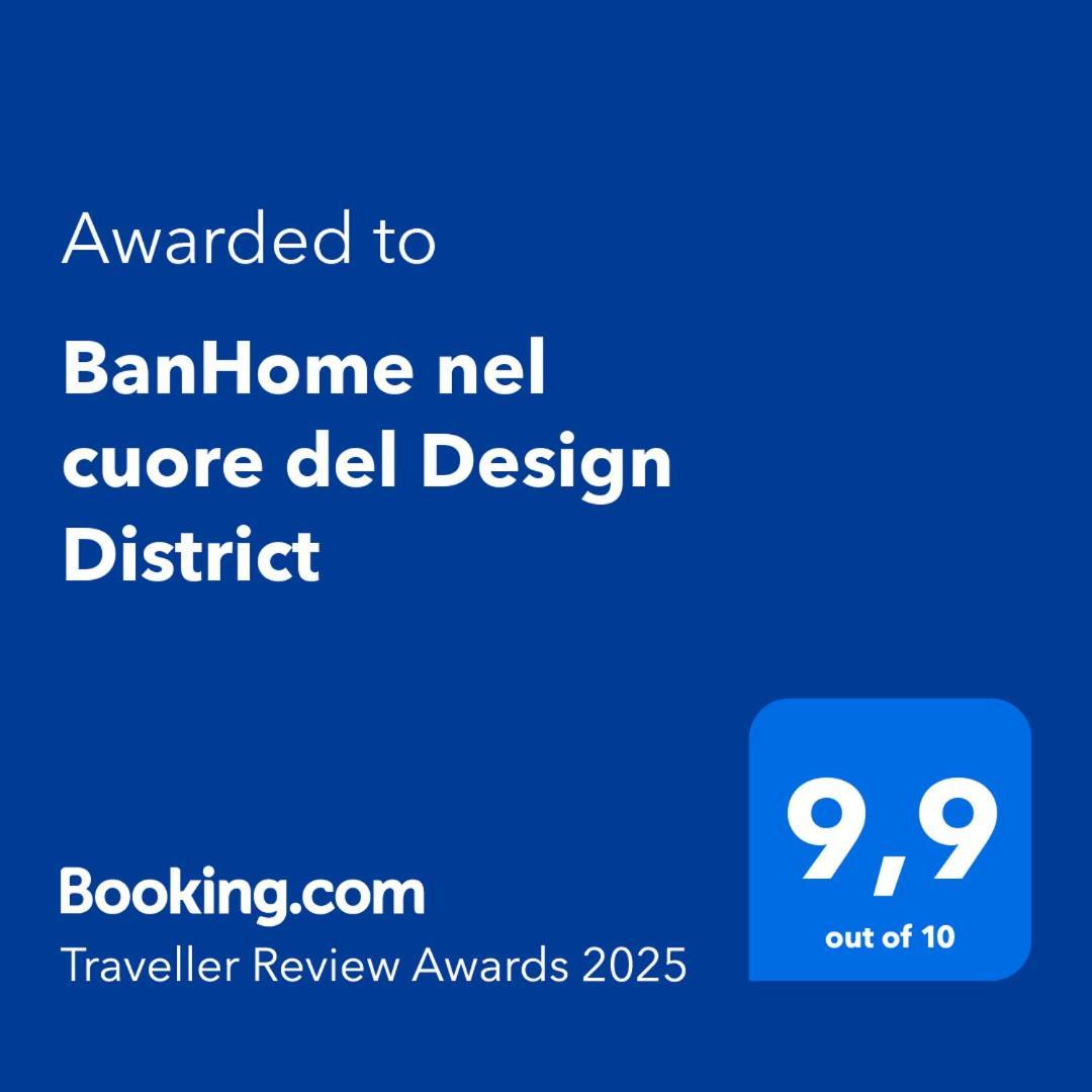 Banhome Nel Cuore Del Design District Milánó Kültér fotó